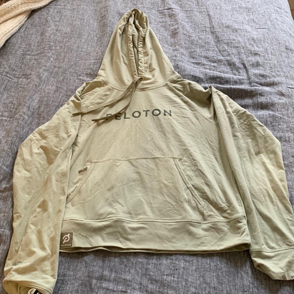 Peloton Light Green Hoodie